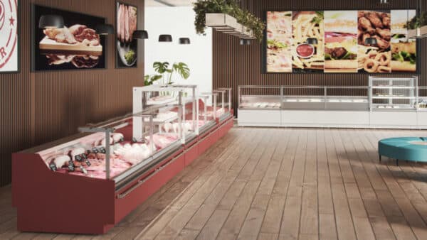 Vitrinas de exhibición comercial